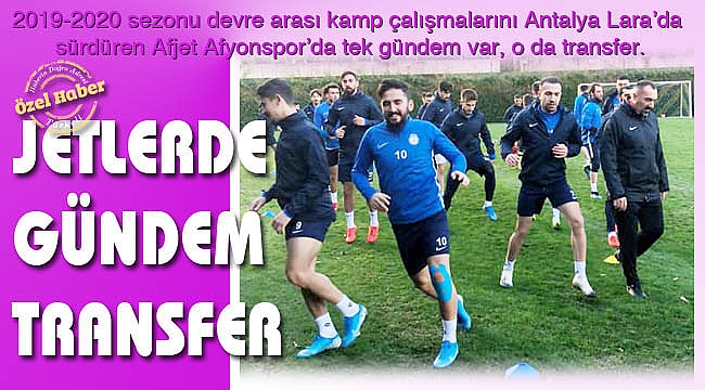 "AFJET AFYONSPOR'DA TAKVİYE ŞART"