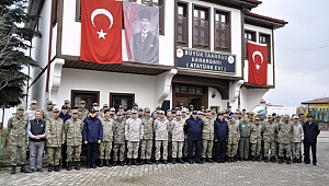 ASKERİ PERSONEL’DEN ATATÜRK EVİ’NE ZİYARET