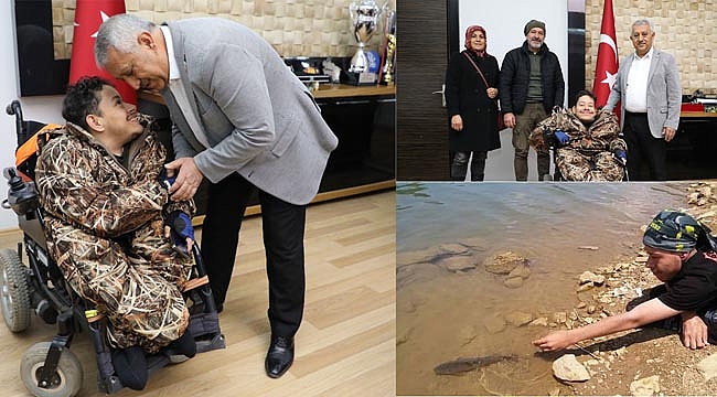 BAŞKAN ZEYBEK'TEN, UMUT'UN UMUTLARINA DESTEK