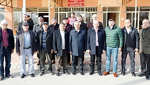 BAŞKAN ZEYBEK YOĞUN İLGİYLE KARŞILANDI
