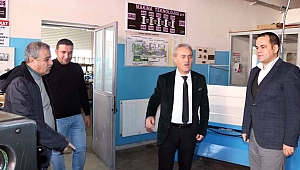 DAİRE BAŞKANI KIRATLI TEKNİK KOLEJİ ZİYARET ETTİ