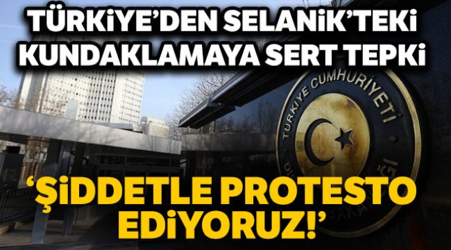 Dışişleri’nden Selanik Başkonsolosluğu görevlisinin aracının kundaklanmasına tepki