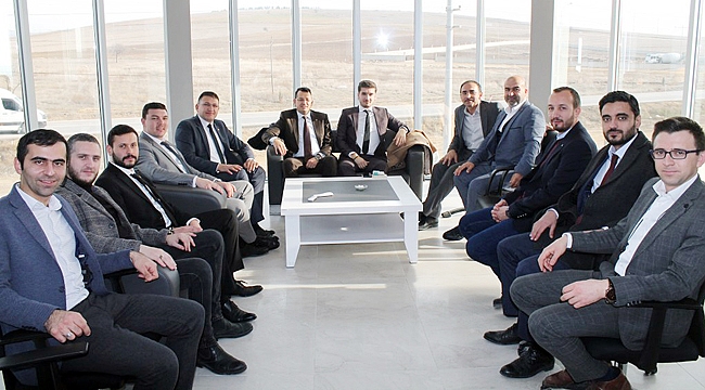 GENÇ GİRİŞİMCİLER, ÜRETİM TESİSLERİNİ İNCELEDİ