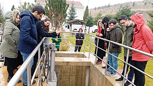 İÇME SUYU ARITMA TESİSİNE ZİYARETLER DEVAM EDİYOR