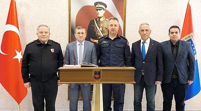 İL JANDARMA KOMUTANLIĞI ZİYARET EDİLDİ