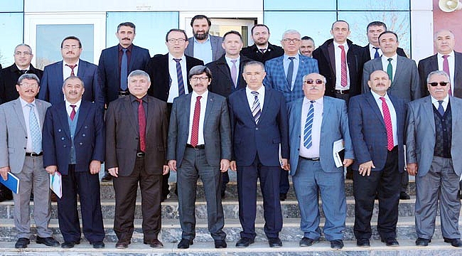 İLÇE MİLLİ EĞİTİM MÜDÜRLERİ TOPLANTISI YAPILDI