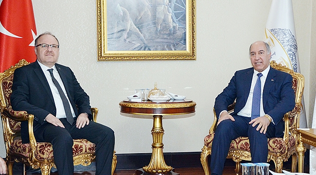 IRAK BÜYÜKELÇİSİ, VALİ TUTULMAZ'I ZİYARET ETTİ