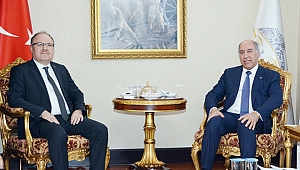 IRAK BÜYÜKELÇİSİ, VALİ TUTULMAZ'I ZİYARET ETTİ