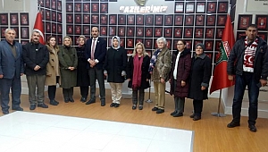 İYİ PARTİ HEYETİN’DEN KUMARTAŞLI’YA ZİYARET