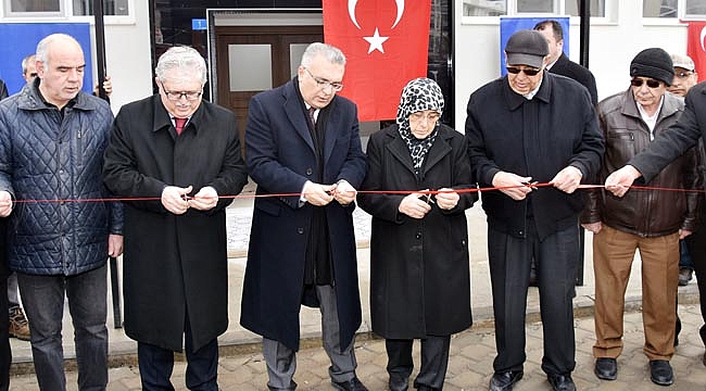 KABUKÇU ECZACI SEDAT ZORA CAMİİ’Nİ HİZMETE AÇTI