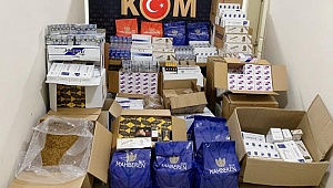 KAÇAK SİGARA DEPOSUNA BASKIN