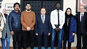 “KARAKAŞ” AFRİKA KÖKENLİ ÖĞRENCİLERİ KABUL ETTİ