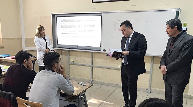 KAYMAKAM KAPANKAYA OKUL ZİYARETLERİNİ SÜRDÜRÜYOR