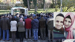 Kaza kurbanı çift için tören düzenlendi