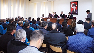 KÖYDES YATIRIMLARI DEĞERLENDİRİLDİ