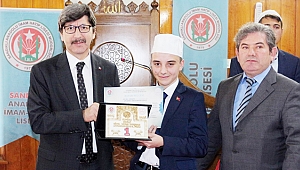KURAN-I KERİMİ GÜZEL OKUMA YARIŞMASI YAPILDI