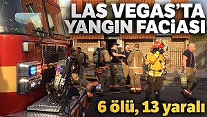 Las Vegas’da motelde yangın: 6 ölü, 13 yaralı