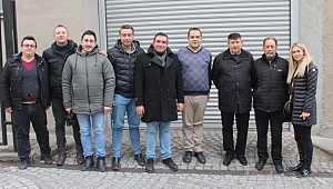 Makine Bölümü Öğretmenleri’nden Artuk’a ziyaret