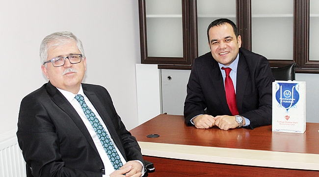 MÜFTÜ KABUKÇU GAZETEMİZİ ZİYARET ETTİ