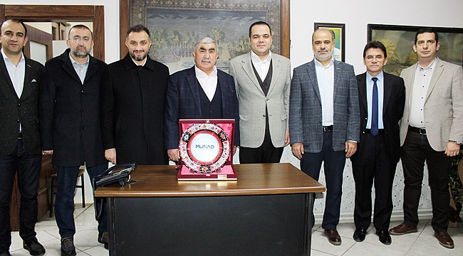 MÜSİAD'TAN TÜRKELİ'YE ZİYARET