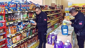 OKUL KANTİNLERİ VE MARKETLER DENETLENDİ