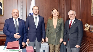 REKTÖR OKUMUŞ’A MİLLETVEKİLİ KÖKSAL’DAN ZİYARET