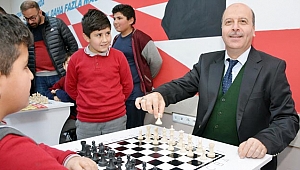 SATRANÇ ATÖLYESİNİN AÇILIŞI GERÇEKLEŞTİ
