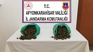 Şüphe üzerine arama yapılan araçtan 3 kilo esrar çıktı