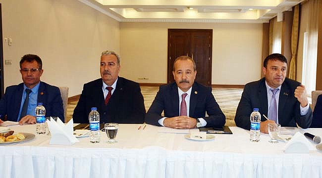 TAYTAK, BELEDİYE BAŞKANLARI İLE BULUŞTU