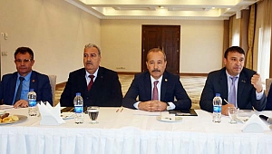 TAYTAK, BELEDİYE BAŞKANLARI İLE BULUŞTU