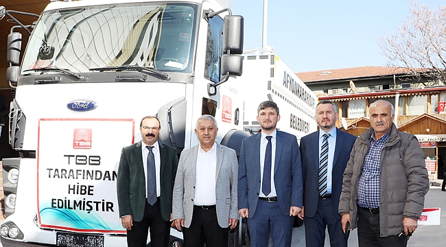 TBB’den belediyeye tam donanımlı vidanjör