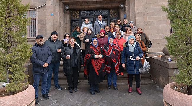 TEKİRDAĞ KENT KONSEYİNDEN SANDIKLI ZİYARETİ