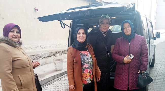 YARDIMA MUHTAÇ AİLELERE EL UZATTILAR