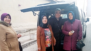 YARDIMA MUHTAÇ AİLELERE EL UZATTILAR