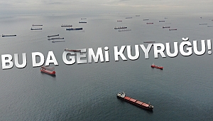 Zeytinburnu açıkları, gemi yoğunluğundan limana döndü