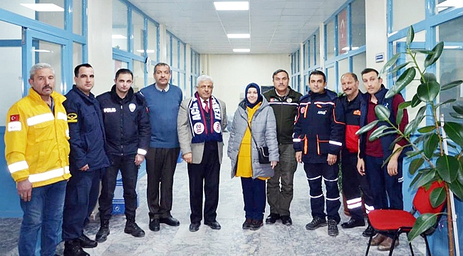 112 ACİL ÇAĞRI MERKEZİNDEN MARDİN’E ZİYARET