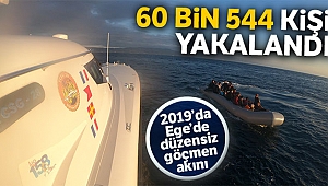 2019’da Ege’de düzensiz göçmen akını yaşandı