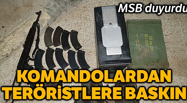 4 terörist komandolar tarafından yakalandı