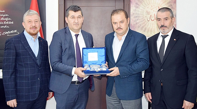ABDURRAHMAN ÖZ, ATLI'YI ZİYARET ETTİ