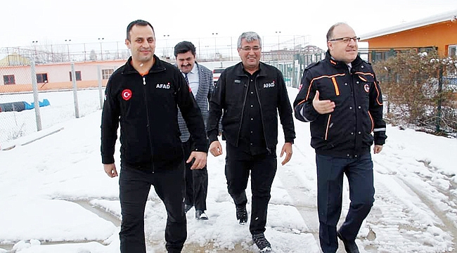 ALINAN TEDBİRLERİ YERİNDE İNCELEDİ