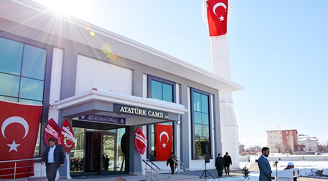 ATATÜRK CAMİİ AÇILDI