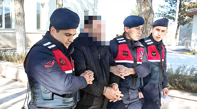 BAĞ EVİNE GİREN HIRSIZLAR YAKALANDI