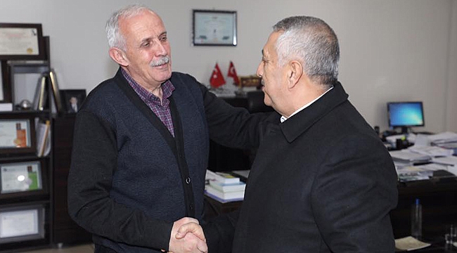 BAŞKAN ZEYBEK MECLİS ÜYELERİNİ ZİYARET EDİYOR