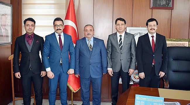 BAŞSAVCI ÇELENK’TEN, BAŞKAN ŞAHİN’E ZİYARET
