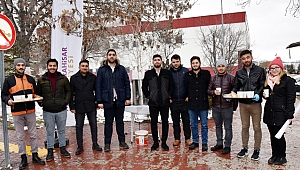 BELEDİYE, SINAV ÇORBASI DAĞITMAYA DEVAM EDİYOR