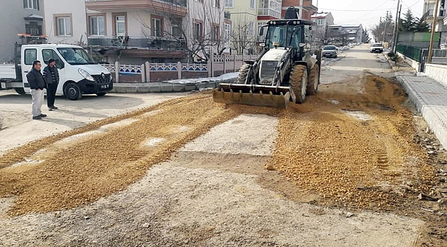 BELEDİYEDEN JET HIZINDA MÜDAHALE