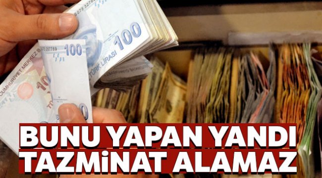 Bilirkişi ücretini yatırmadı, tazminattan oldu