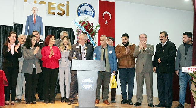 CHP MERKEZ İLÇE BAŞKANI ÖMER AKYILDIZ OLDU