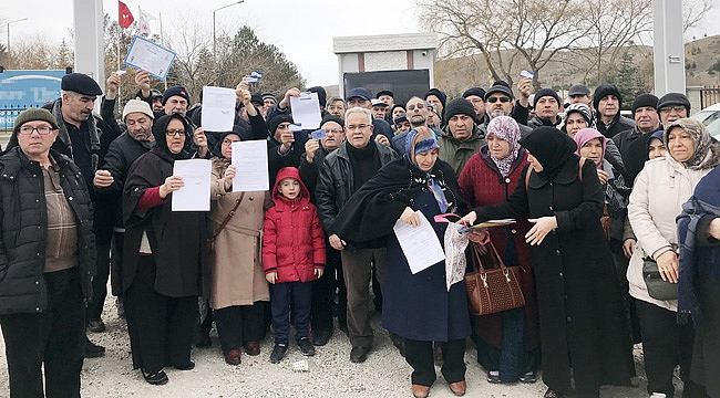 DEVRE TATİL SAHİPLERİ EYLEM YAPTI