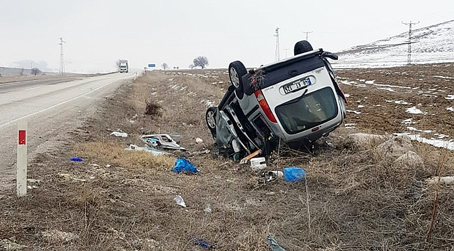 İLİMİZDE TRAFİK KAZALARI: 2 ÖLÜ 7 YARALI